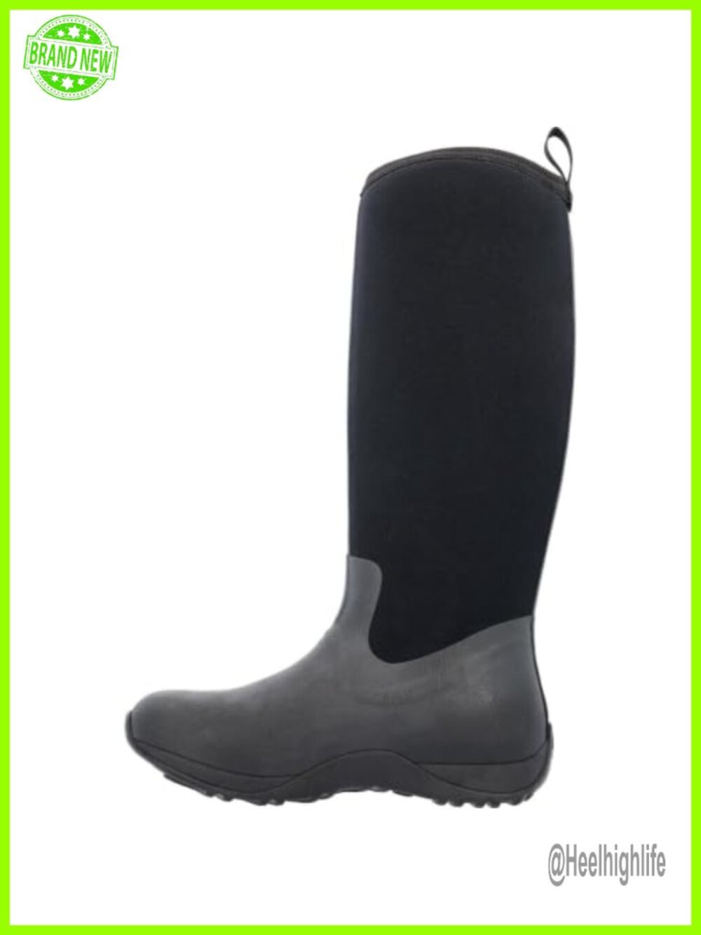 Womens Arctic Adventure Tall Winter Boot Waterproof Rubber Neoprene Mid-Calf